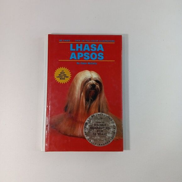 Lhasa Apsos Hardcover Book * - Picture 1 of 8